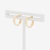 ESTELLE [Official] Women's Hoop Earrings, 10K Yellow Gold, 0202-3377-0019-0000