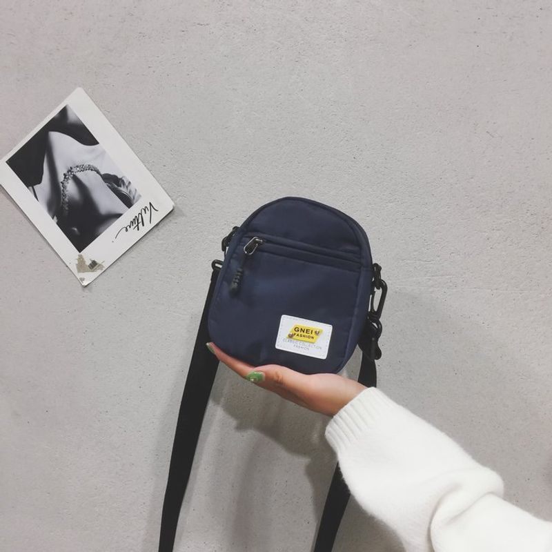 

Harajuku-Style Japanese-Style Portable Messenger Bag Dark blue