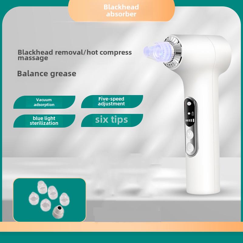 Electric Blackhead Suction Beauty Instrument for Facial Therapy
