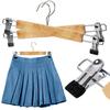 Wooden Skirt Hanger 2 Pieces Natural
