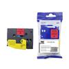 YFHC TZe-441 18mm Label Tape, Red On Black
