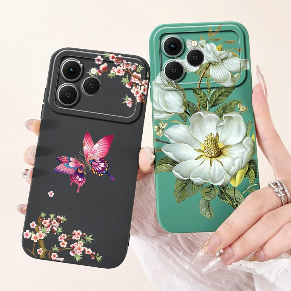 For Techno Spark 40 Case Cover Silicone Cute Cartoon Fashion Luxury Funny Cool Painted Phone Case For Tecno Spark 40 Back Cover