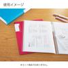 KOKUYO File Clear Book Novita Fixed Type A4 40 Sheets Pink RA-NV40P