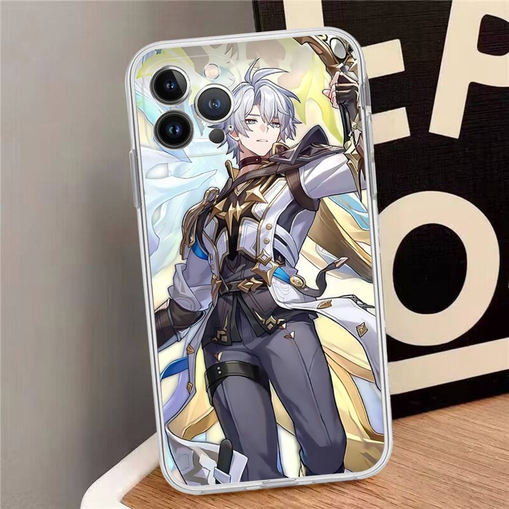 Game Honkai Star Rail Phainon Phone Case For IPhone 16 15 14 11 12 13 Mini Pro XS Max Cover 6 7 8 Plus X Funda Shell