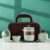 YU Ru Kiln Portable Ceramic Tea Set