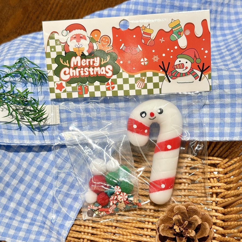 Lovely Christmas Taba Squishy Toys Santa Claus Snow Man Fidgets Toys Squeeze Stresses Relief Paw Squishies Party Favors