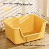 Extra Large Semi-Enclosed Anti-Splash Cat Litter Box