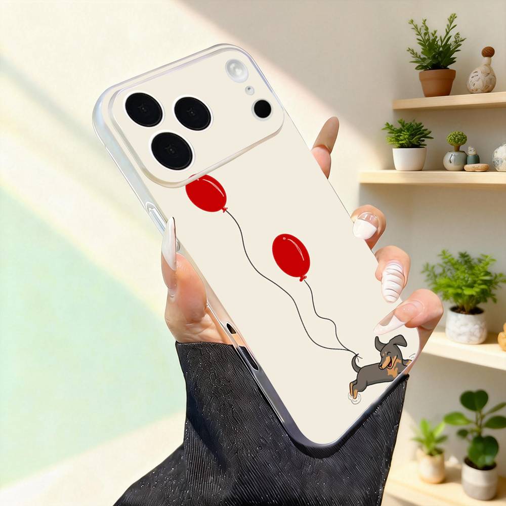 Cute Dachshund Funny For iPhone 11,12,13,14,15,16,17,Pro,Max,Plus,Mini,SE4,E Phone Case Magnetic For Magsafe Wireless