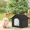 Outdoor Cat House ,Cat Bed, Easy To Assemble, Insulated Kitty Shelter Kitten Hideaway Tent