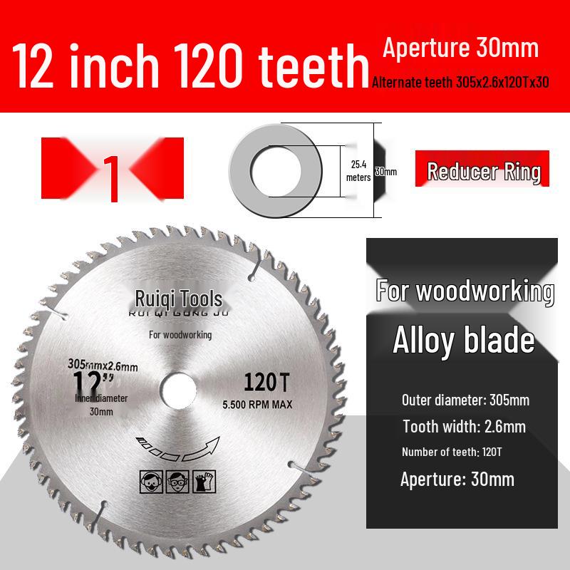 Woodworking Circular Saw Blade - 4 to 10 Inch for Angle Grinder & Hand Grinder