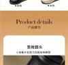 HO2026 Soft Soled Slope Follow Up Shoes for Women Thick Soled Soft Leather Comfortable Le Fu Shoes for Women Casual Shoes