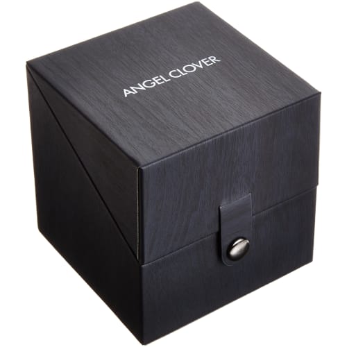 Angel Clover Rugged Watch, 46mm, Brown, with Gray Dial, Stainless Steel, and Quartz Movement, RG46SGR-BR, Men's, Official Warranty