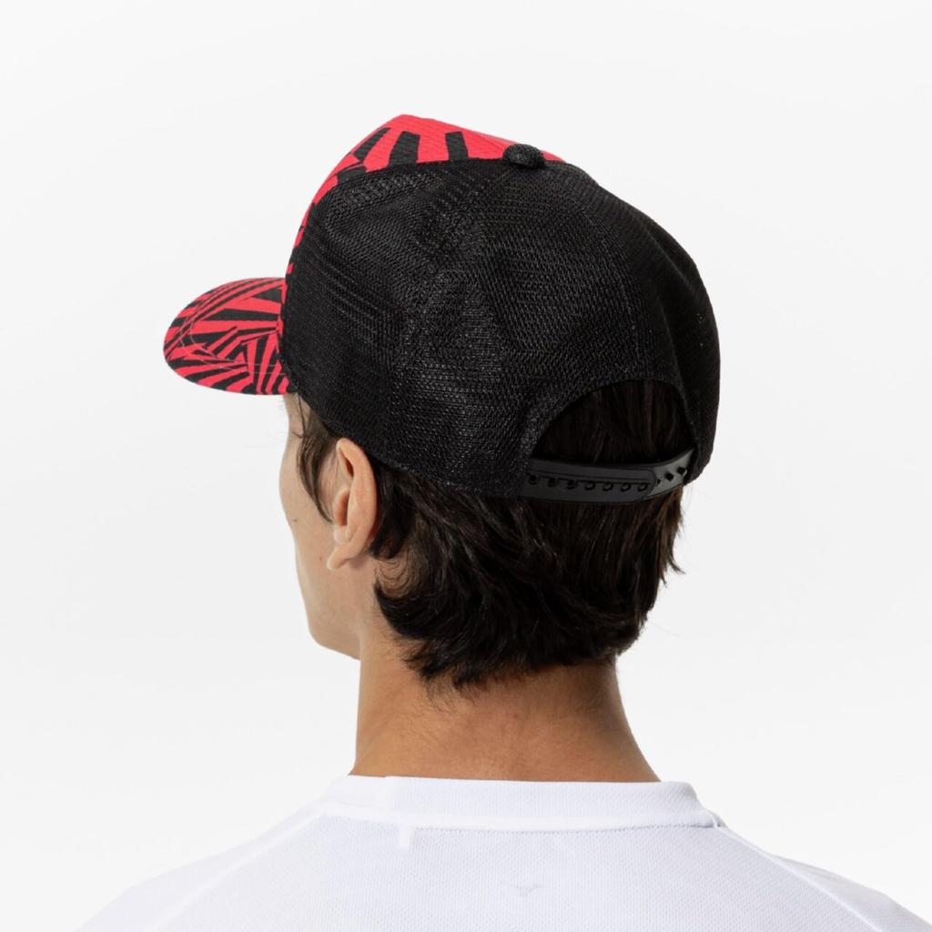 Mizuno Tennis Club Activity Radiant Red Cap, Hat, Unisex, 62JWC002,