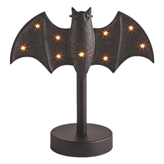 Hexenlaterne Dekoration Halloween Gotische Laterne, Harz Tischdeko mit Warmem Schein, Gruselige Tischdekoration Nachtlicht für Regal Schreibtisch Party,