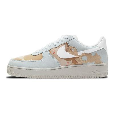 Air Force 1 07 LX Embroidered Desert Camo Men Sneakers White Photon-Dust Team-Orange DD1175-001