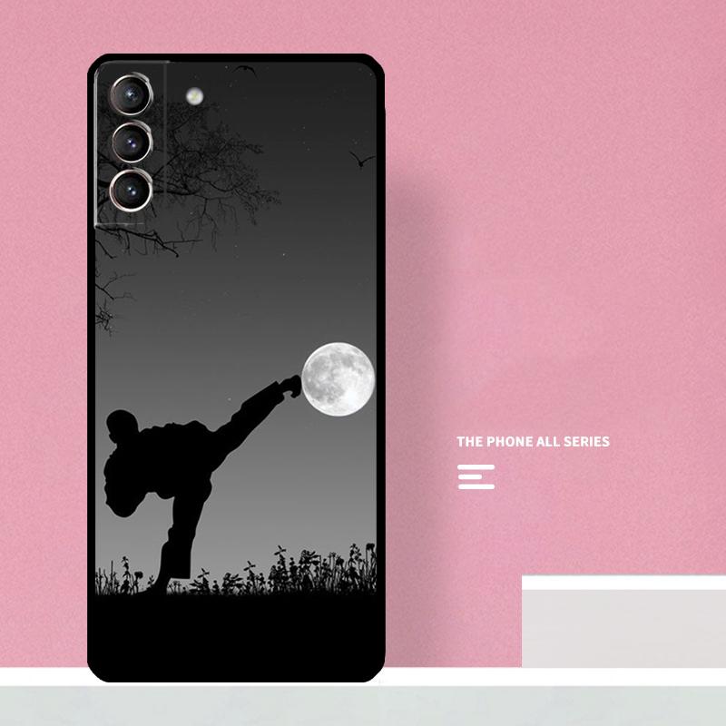 Kung Fu Taekwondo Karate Phone Case For Samsung Galaxy S25 S26 Ultra S20 S21 S22 S23 S24 S10 Plus S25 FE Cover Coque