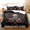 3D Print Svdden Death Bedding Set Single Twin Full Queen King Size Bed Set Adult Bedroom Duvetcover Sets Anime Bed Sheet Se