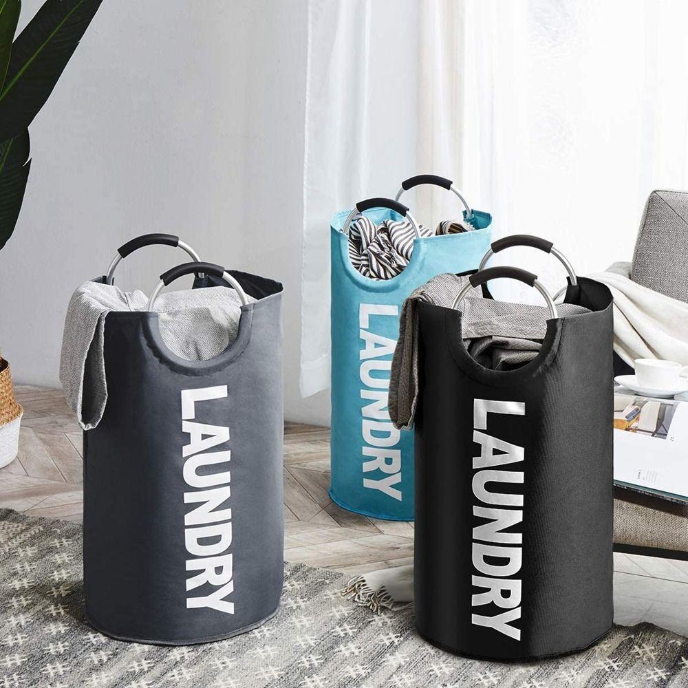 Oxford Fabric Laundry Basket Waterproof Laundry Hamper Household