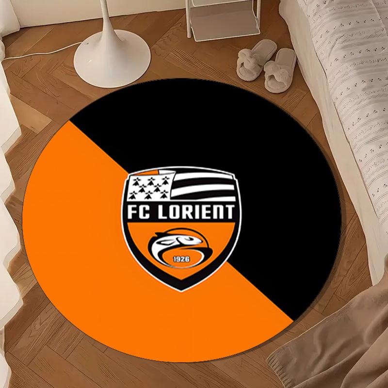 Lori-ent Football Club Round mat Home Decor, Chair rug For livingroom,Bedroom, doormat home decor Birthday Gift Christmas Gifts