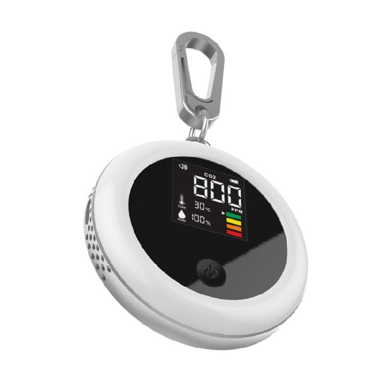 Детектор углекислого газа Датчик качества воздуха в помещении Пластиковый измеритель концентрации CO2 1