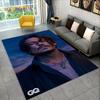 3D Printing Johnny Depp Series Area Rug,Carpet Rug for Home Living Room Bedroom Sofa Doormat Kitchen Decor,Non-slip Floor Mat HD