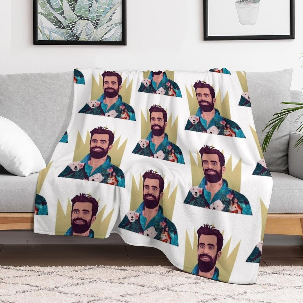 George Survivor Throw Blanket Cozy Throw Blanket for Bed Sofa Chair