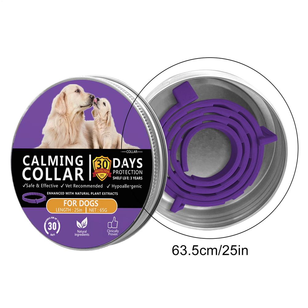 Dog Calming Collar Waterproof Trainer Device Flexible 25in Calming Collar For Dog For Travel Stress Grooming Training Security