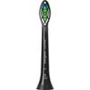 Philips 2 Philips Optimite Black toothbrush heads