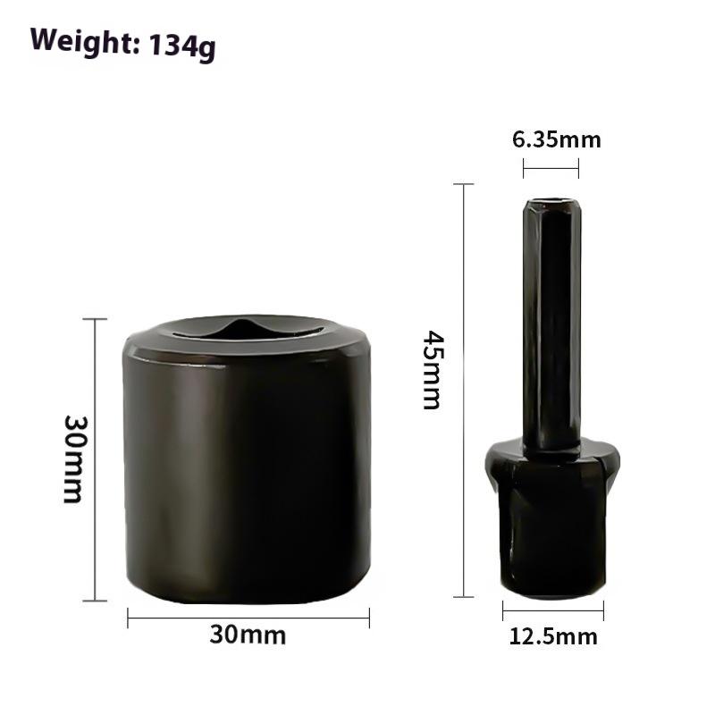 Universal Jack Socket Adapter Effort Saving Portable Quick Release For Hand Drill Accessory