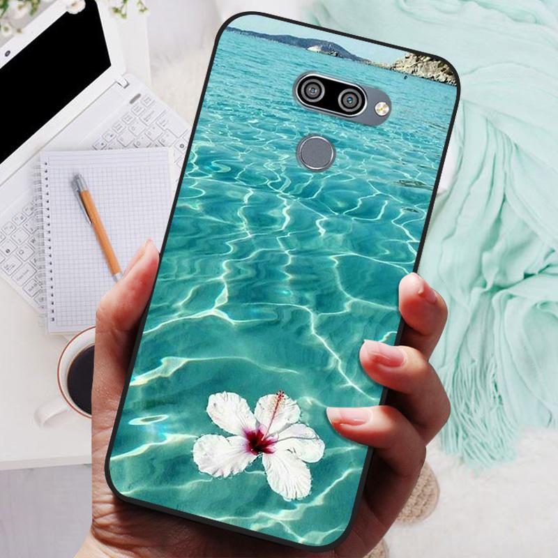 for LG K50 Q60 Case K 50  Soft TPU Silicone Phone Covers for LG Q60 LGK50 K 50 LGQ60 Case Bumper  Q 60 Shockproof Coque Cover