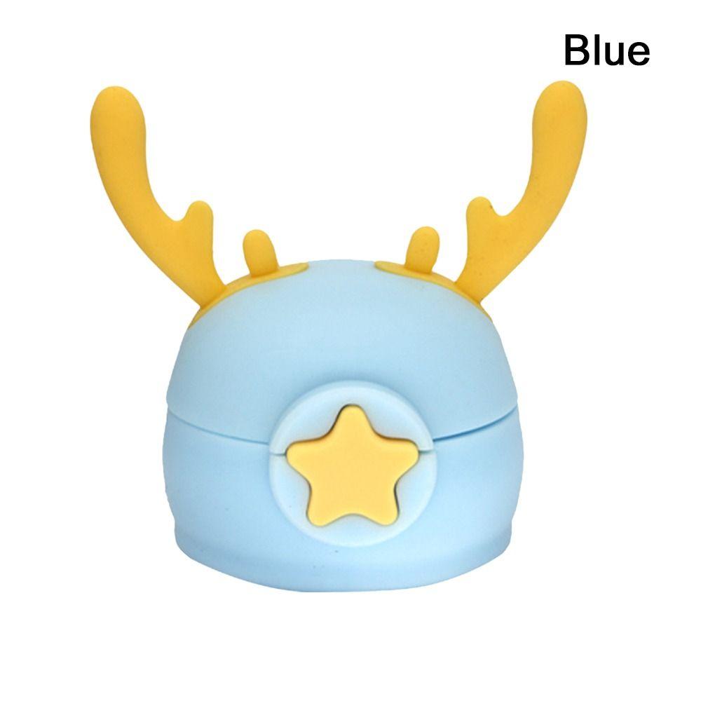 

Подарок с соломинкой Сменная бутылка для воды Детская чашка Крышка Силиконовые крышки для тамблера Крышка для кружки синий