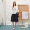 UNIFREE Sweet Unicorn Print Loose T-Shirt