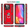 Kryt Pouzdro pro Xiaomi Redmi 10C 10 C Nárazuvzdorný Pancéřovaný Odolný Vojenský Ochranný Držák Prstenu Magnetické Pouzdro na Telefon