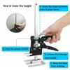 Optimization Labor-saving Elevator Leveler Installation Tool Can Raise 200-300mm 120KG