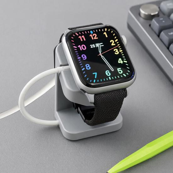 Modern Watch Holder 3D Printed Smartwatch Stand Minimalist Desk for Apple Samsung Artistic