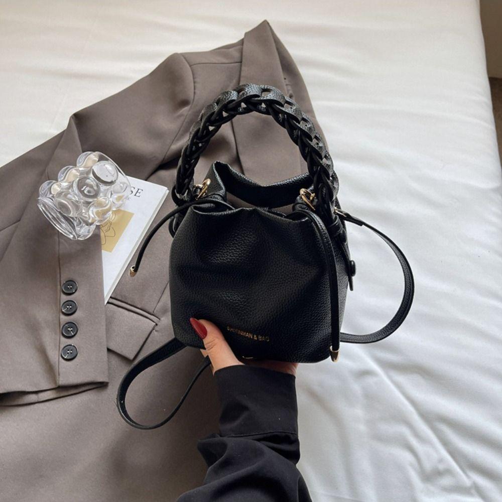 Versatile Crossbody Bag PU Leather Handbag Fashion Women Shoulder Bag  Outdoor