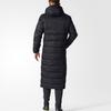 Adidas Warm Casual Long Down Jacket Men Outerwear Black BS0056