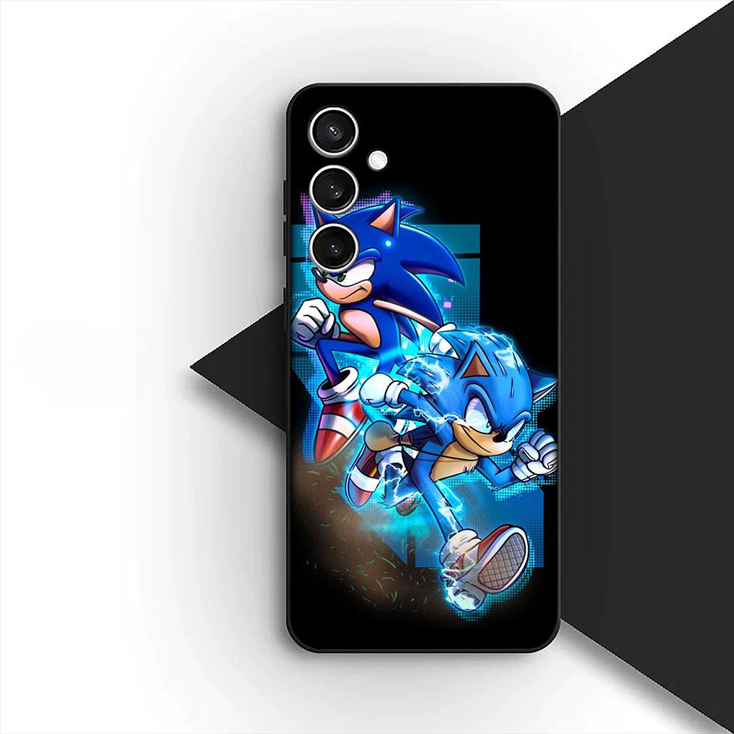 

S-Sonics-Poster Hedgehog Silicone Cover for Motorola Moto G86 G57 E14 E15 G14 G34 G67 G13 G24 A54 G15 Power E22 Coque Phone Case Motorola Moto G54 Power