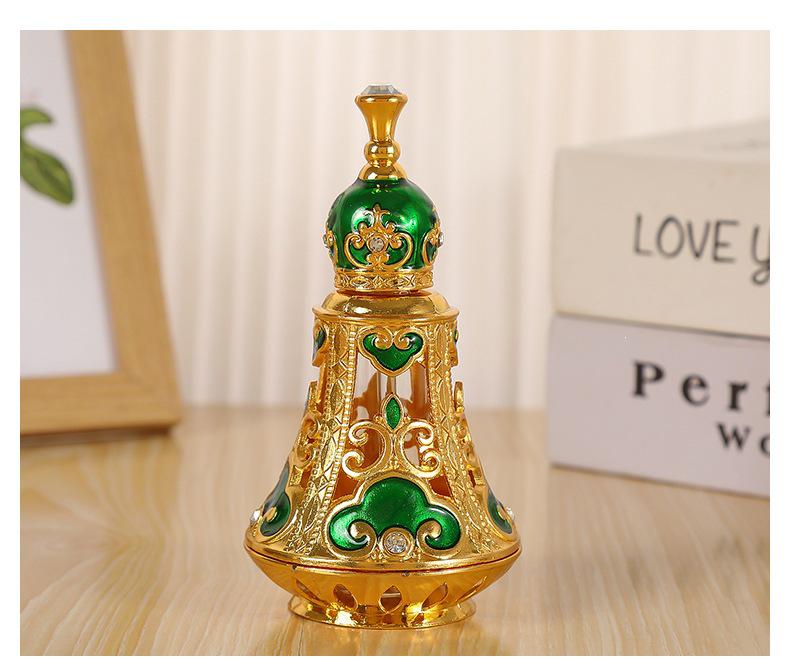 Exquisite Middle East Dubai Glass Perfume & Essential Oil Bottle Ornament