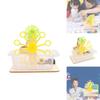 Science Diy Bubble Blower Machine For Kids Wooden Material Assembly Educational Toy