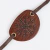Gothic Leather Pirate Eyepatch: Adjustable Halloween Costume & Creative Cosplay Prop