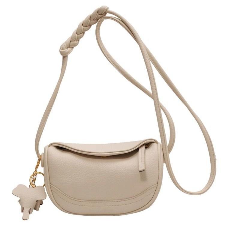 High-value French Niche Bag Women's 2025 New One-shoulder Crossbody Bag Explosive Niche Versatile Saddle Dumpling Bag