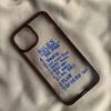 Custodia per Telefono Colorata Massimalista More Amor Por Favor Per iPhone 15 17 13 12 11 14 Pro Max 16 Eclettica Rosa Citazione d'Amore Cover Rigida