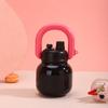 1PCS Portable Cute 650ml Thermal Cup Stainless Steel Lightweight Vacuum Flask Leak-proof Student Straw Cup