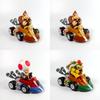 Super Mario Collection Prinzessin Peach Rückziehwagen Spielzeug Mit Exquisiter Pvc Figur Für Kinder
