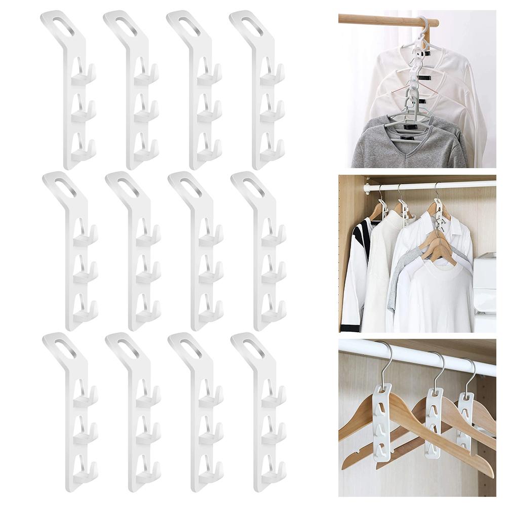 Hooks Hanger For Efficient Cabinet Burr-Free Cabinet Organizer Clothes Lightweight Multi-Function Space Saving