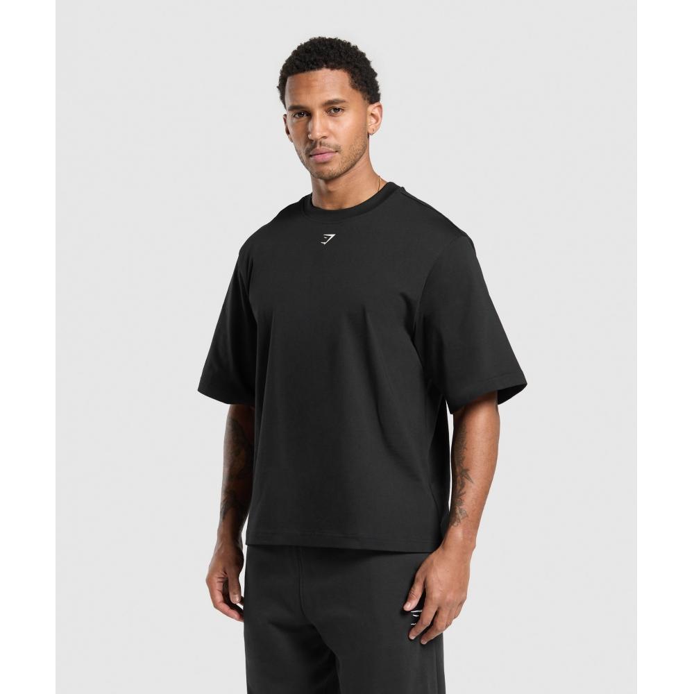 Gymshark EST 2012 T SHIRT Black A2b8h Bb2j