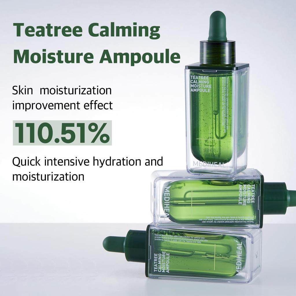 Mediheal TEATREE CALMING AMPOULE(Moisture / Barrier) 50ml
