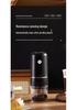 Electric Coffee Bean Grinder with Adjustable Coarseness - Compact Italian Style for Hand Pour and Fine Grinding.
