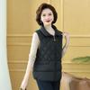 Women's Plus Size Cotton Vest - Autumn/Winter Shoulder Cape for Middle-Aged & Elderly